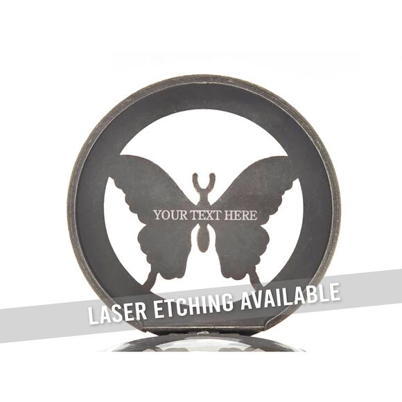 Elegant Butterfly Pocket Watch – Pendant Necklace Inspired by Nature’s Beauty - Picture 7 of 9